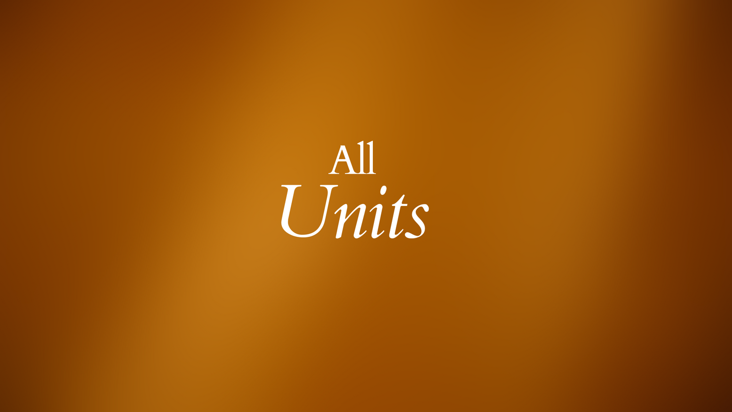 All Units